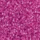 Miyuki Delica Perlen 11/0 - Sparkling dark pink lined crystal DB-914